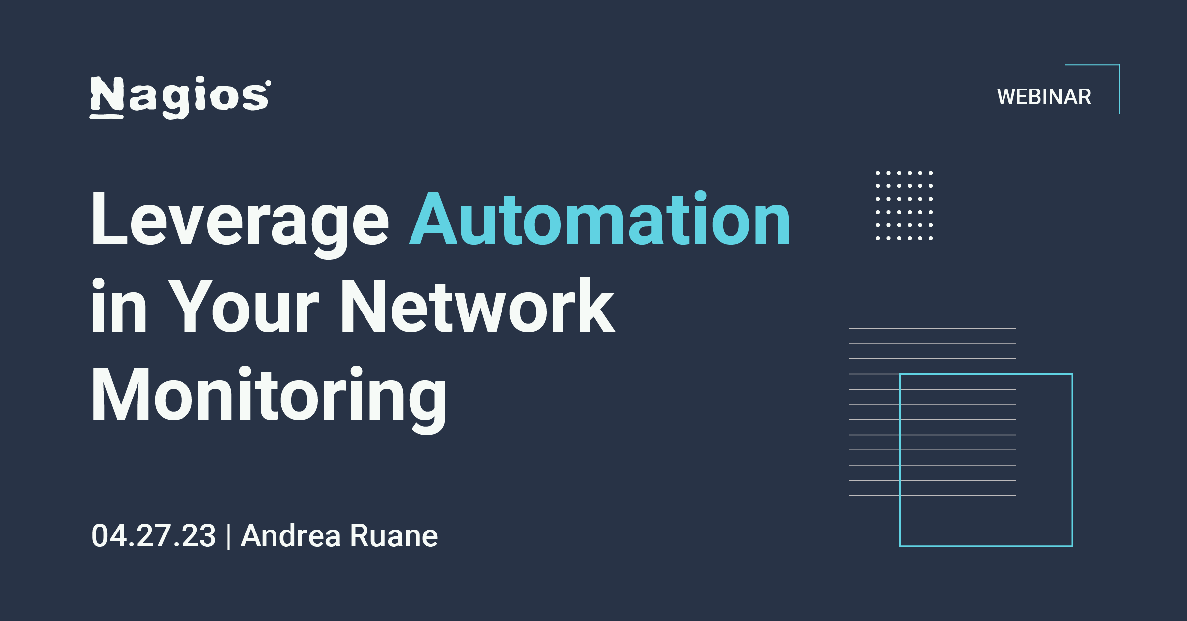 Leverage Automation in Your NetworkMonitoring@2x