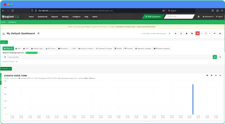 LS dashboard features