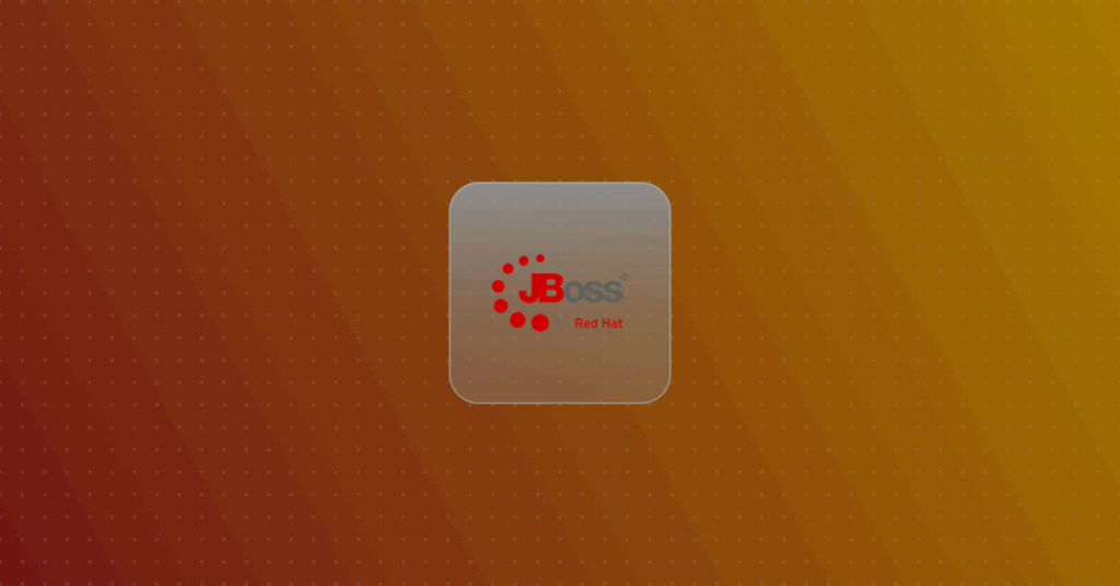 JBoss Logo on a colorful background
