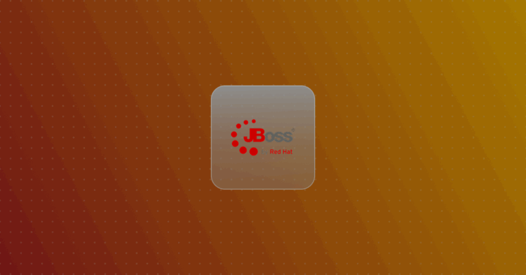 JBoss Logo on a colorful background