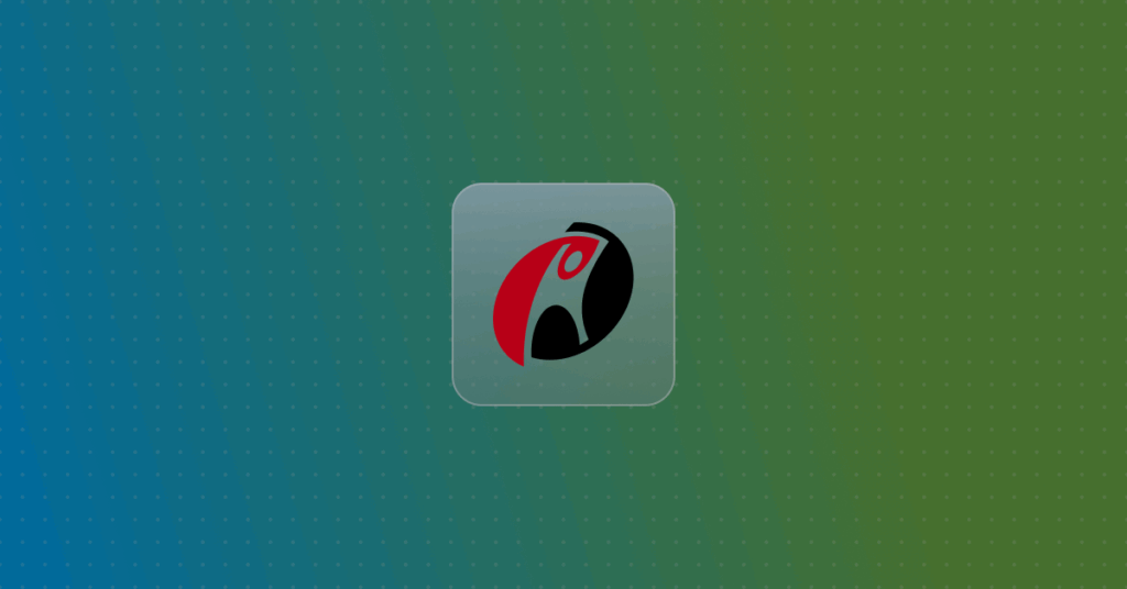 Rackspace logo on a colorful background