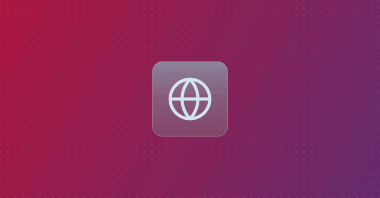 DNS icon on a colorful background