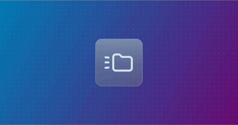 FTP icon on a colorful background