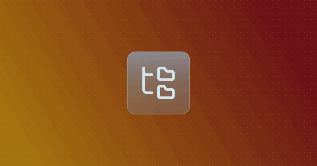 File System Icon on a colorful background