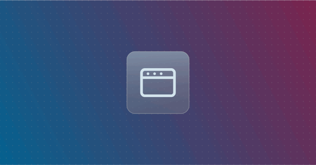 HTTP icon on a colorful background