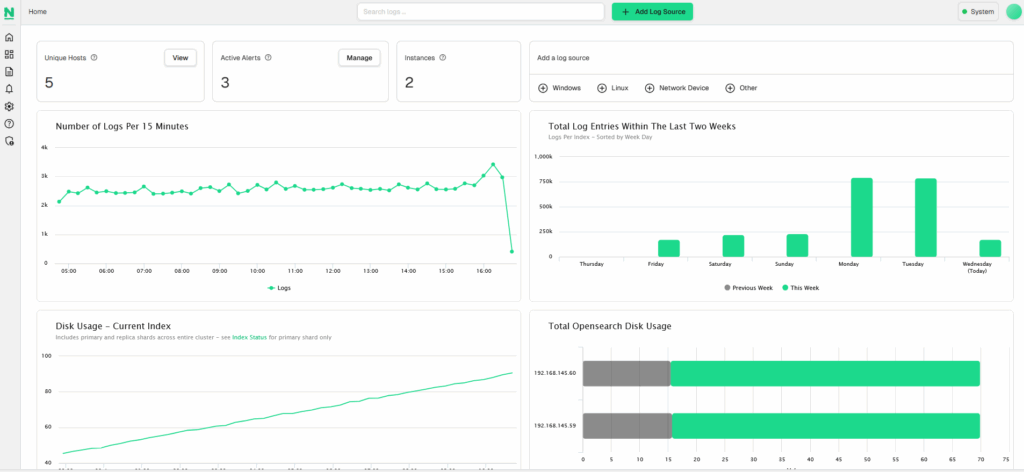 NLSR2 Home Page Light Theme