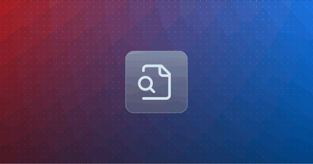 Log Monitoring icon on a colorful background