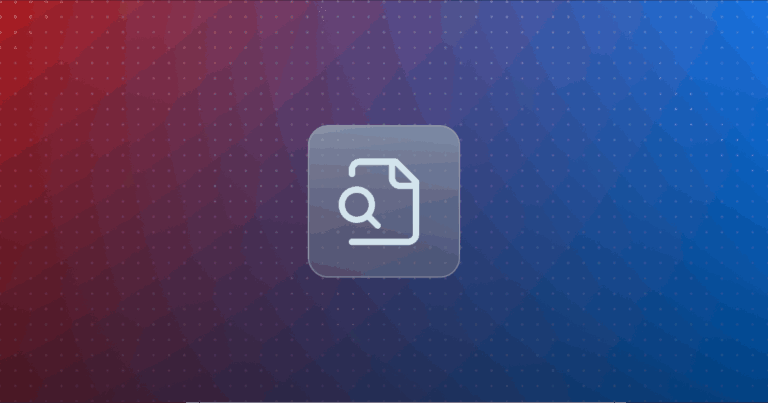 Log Monitoring icon on a colorful background