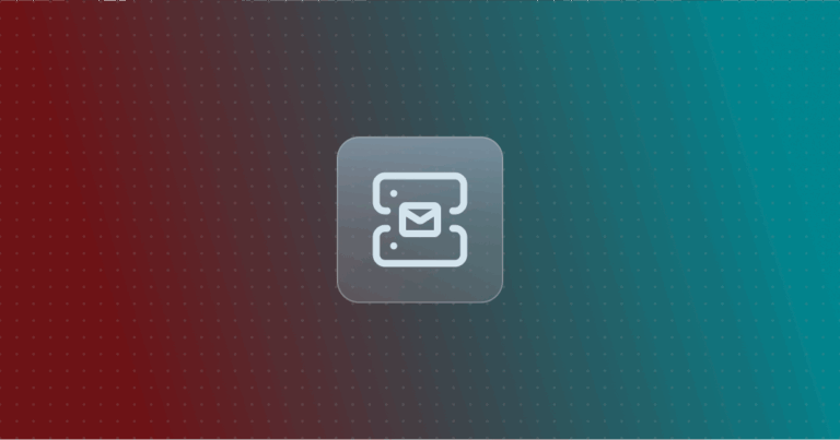 SMTP icon on a colorful background