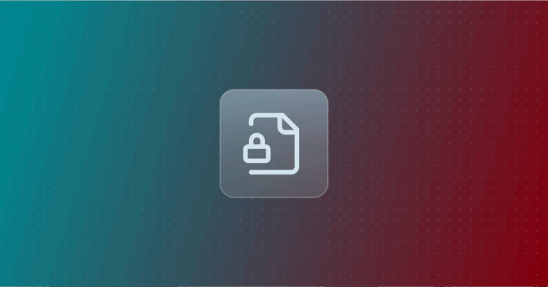 Security Log icon on a colorful background